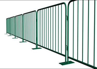 Heavy Duty Portable Crowd Barriers / Crowd Control Gates For Event Security