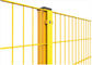 868 Rebound Welded Mesh Fencing Panel Mesh 50X200MM  With Square Post 60MM
