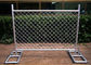 Cross Brace Chain Link Builders Security Fencing Hot Galvanized Surface
