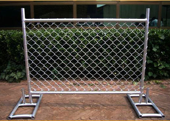 สร้อยข้อไม้กบ Cross Link ผู้สร้าง Link รั้วรักษาความปลอดภัยพื้นผิวสังกะสีร้อน